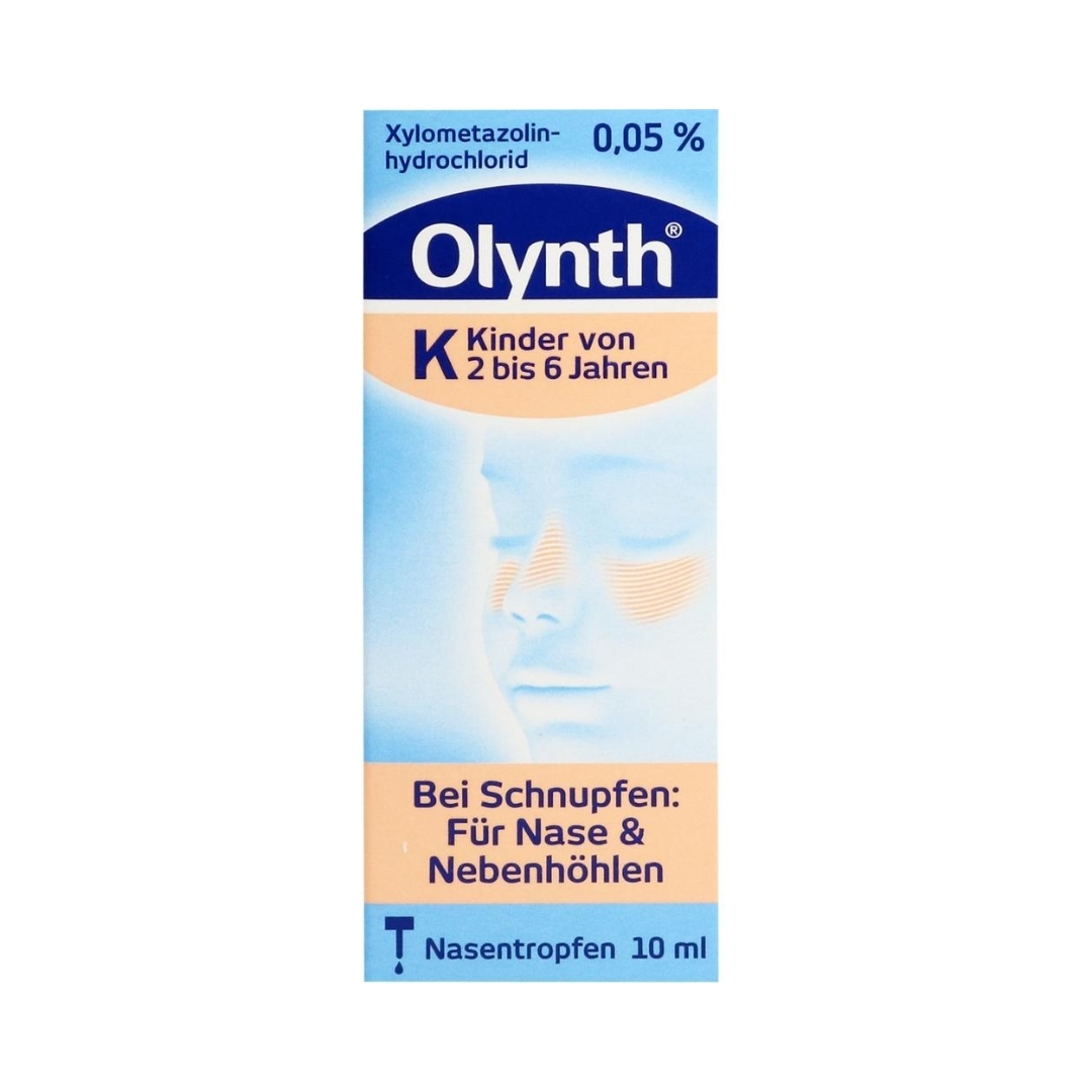 Nhỏ Mũi Olynth Đức 0,05% Trị Cảm Lạnh, Viêm Xoang, 10ml (2-6Y)