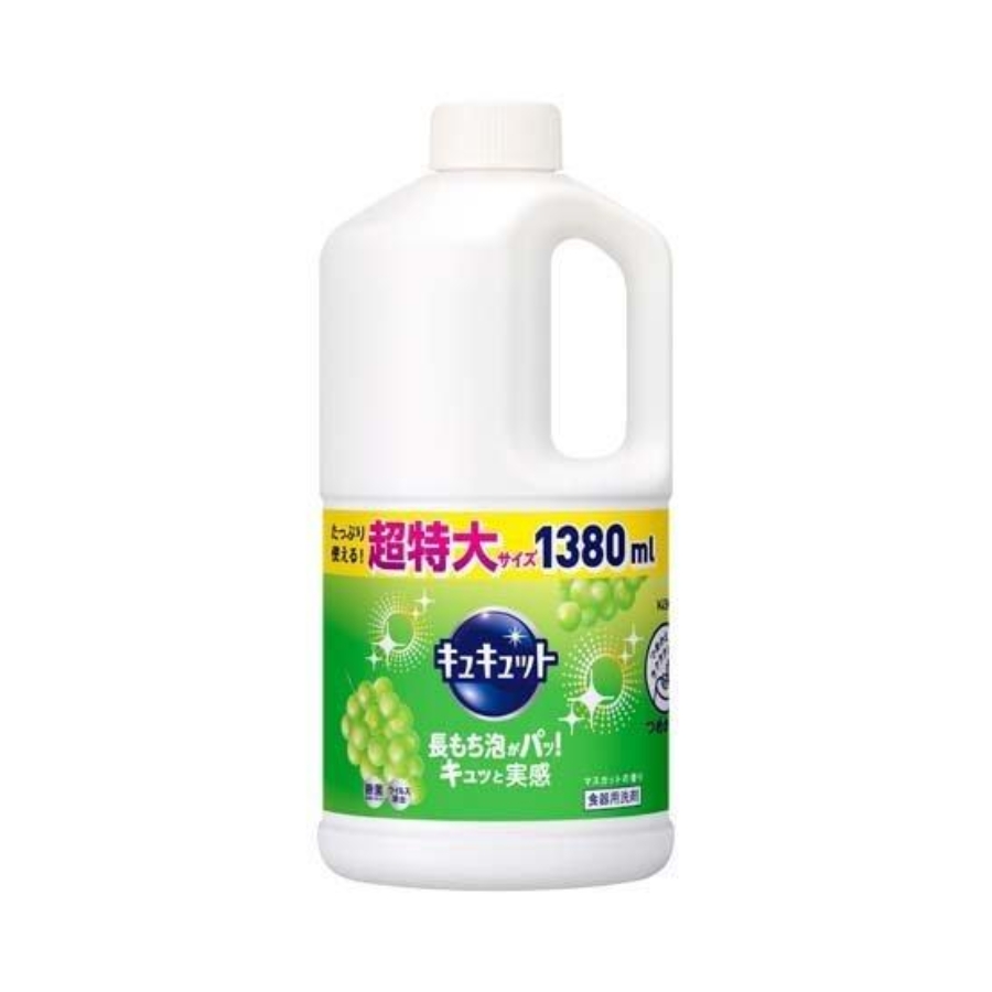 Nước Rửa Chén, Rửa Rau Củ Kao Nhật Bản, Chai 1380ML