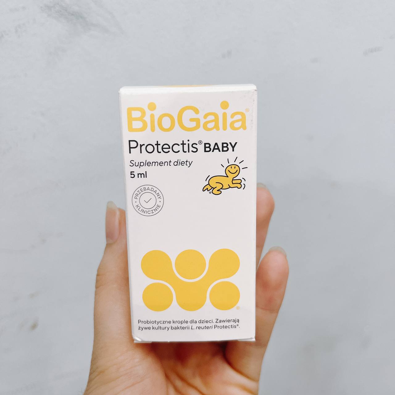 Men Vi Sinh BioGaia bay air Thụy Điển (Ba lan) , Lọ 5ml