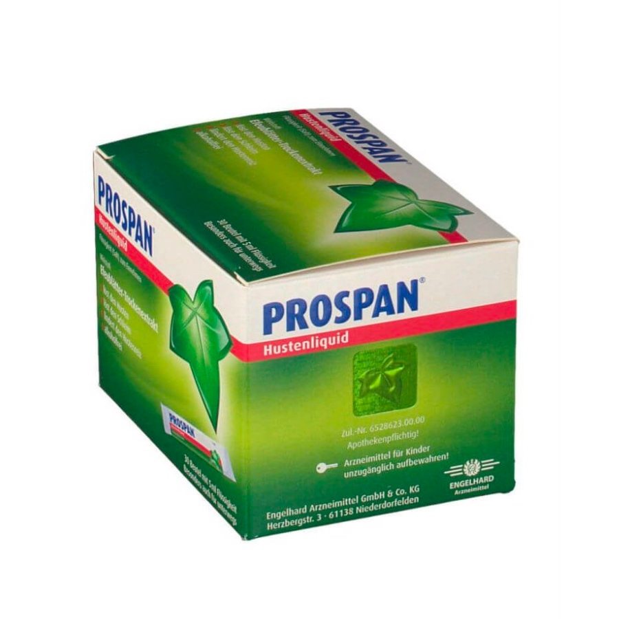 Siro Ho Prospan Của Đức Dạng Gói, Hộp 21 Gói x 5ML (6Y+)