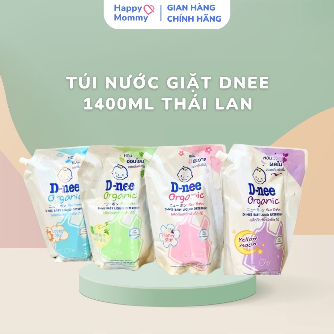 Túi nước giặt Dnee 1400ml Thái Lan
