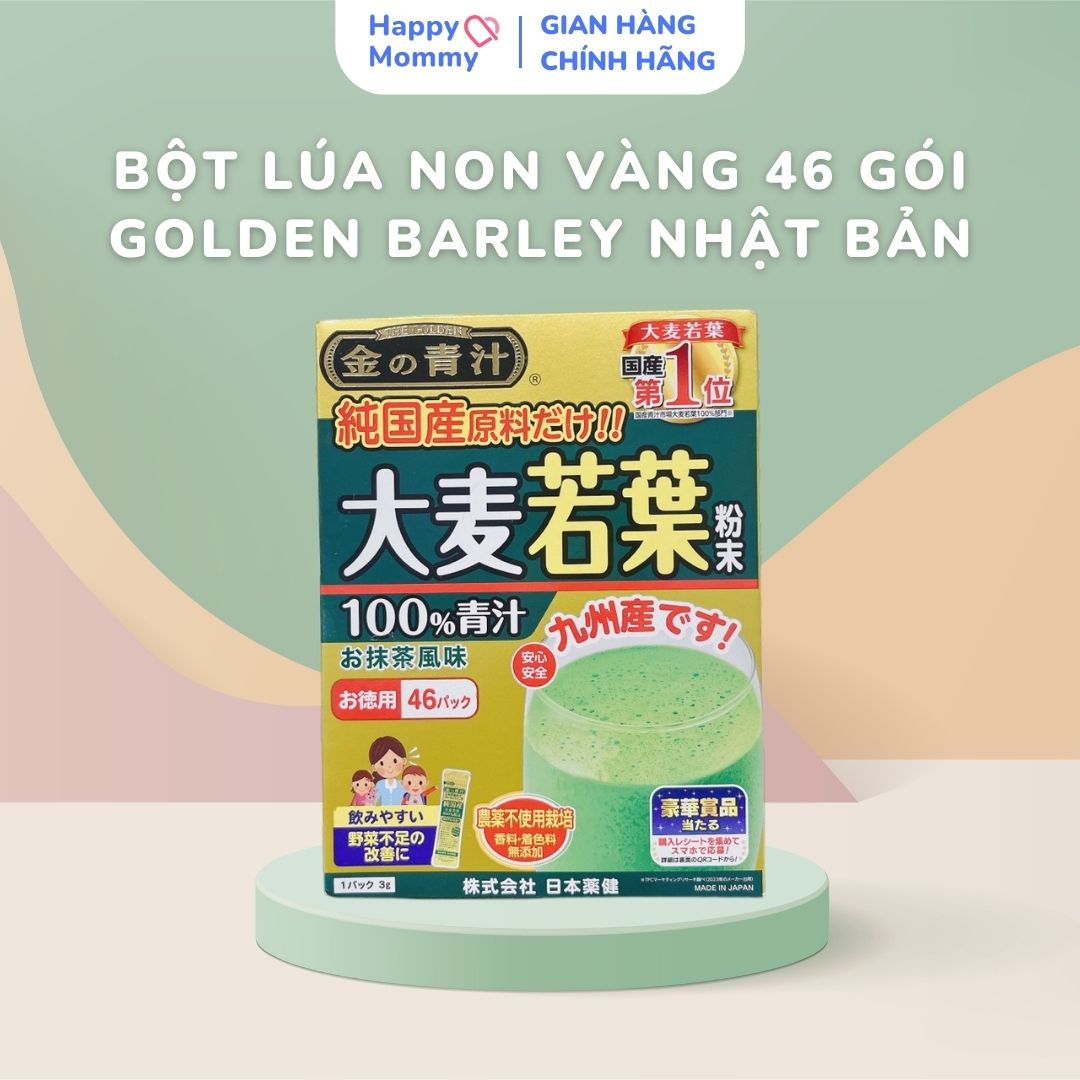 Bột Lúa Non Vàng 46 gói Golden Barley Nhật Bản