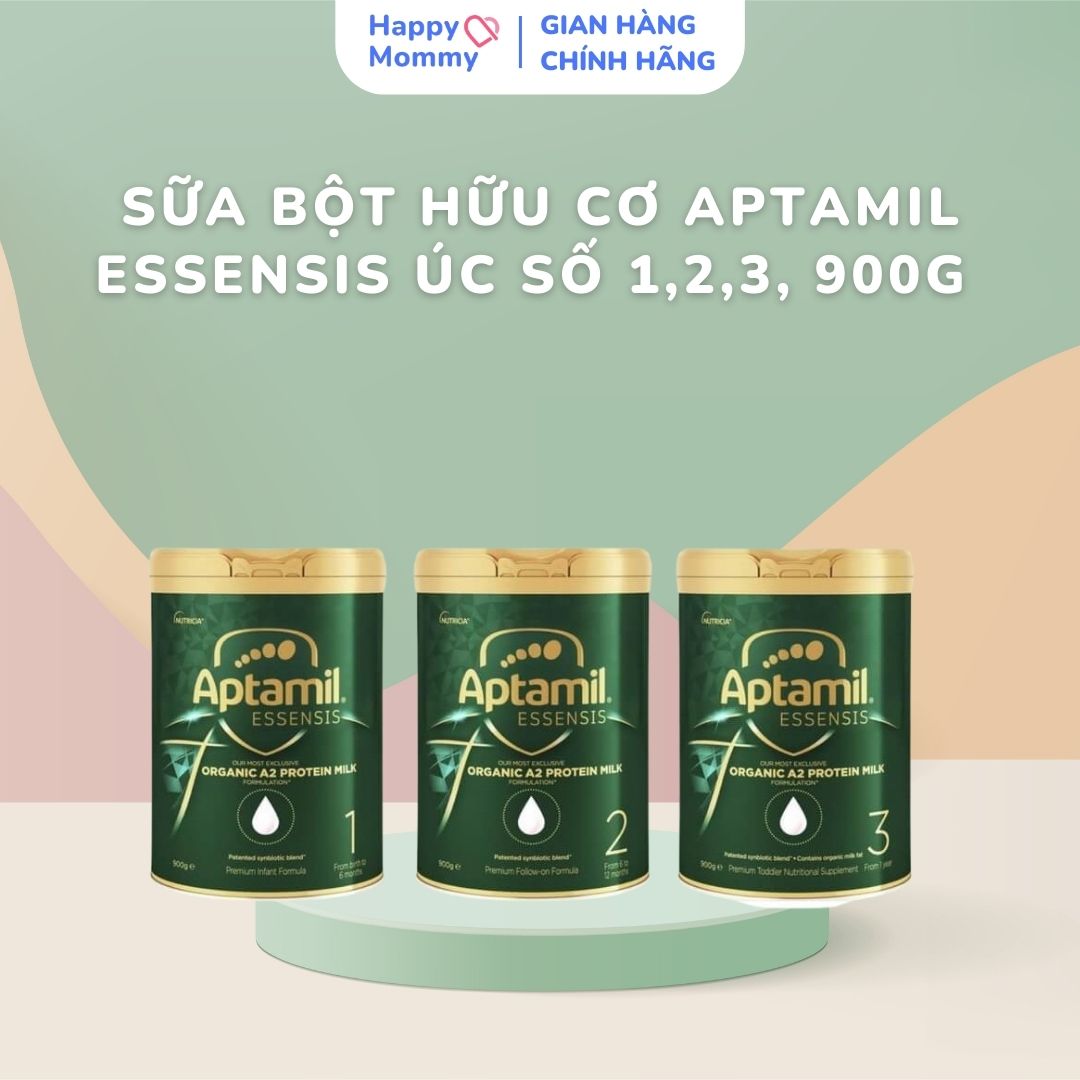 Sữa Bột Hữu Cơ Aptamil Essensis Úc Số 2, 900G (6-12M)
