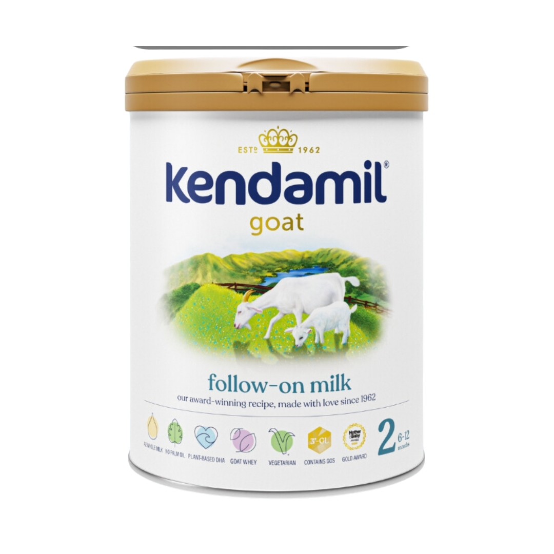Sữa Bột Dê Đạm A2 Kendamil Goat Số 2, 800g (6-12M+)
