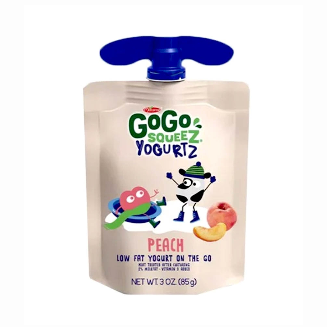 Sữa Chua GoGo Squeez Mỹ Vị Đào 85G (6M+)