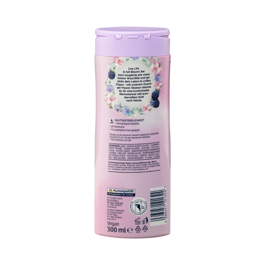 Sữa Tắm Balea Hương Hoa Cho Bé Gái Flower Shower, 300ML