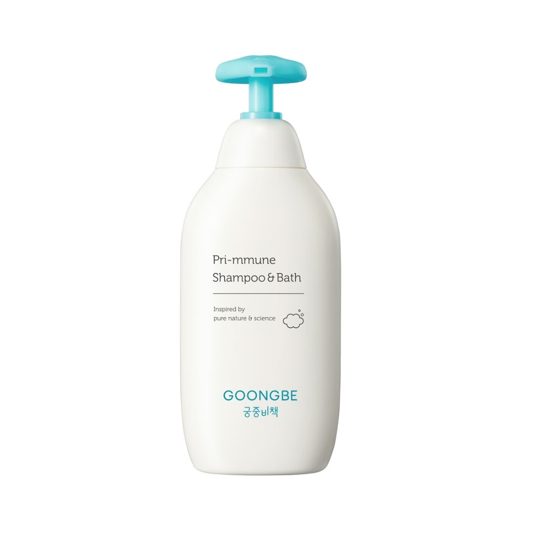 Sữa Tắm Gội Cho Bé Goongbe Pri-mmune Baby Shampoo & Bath 350ml