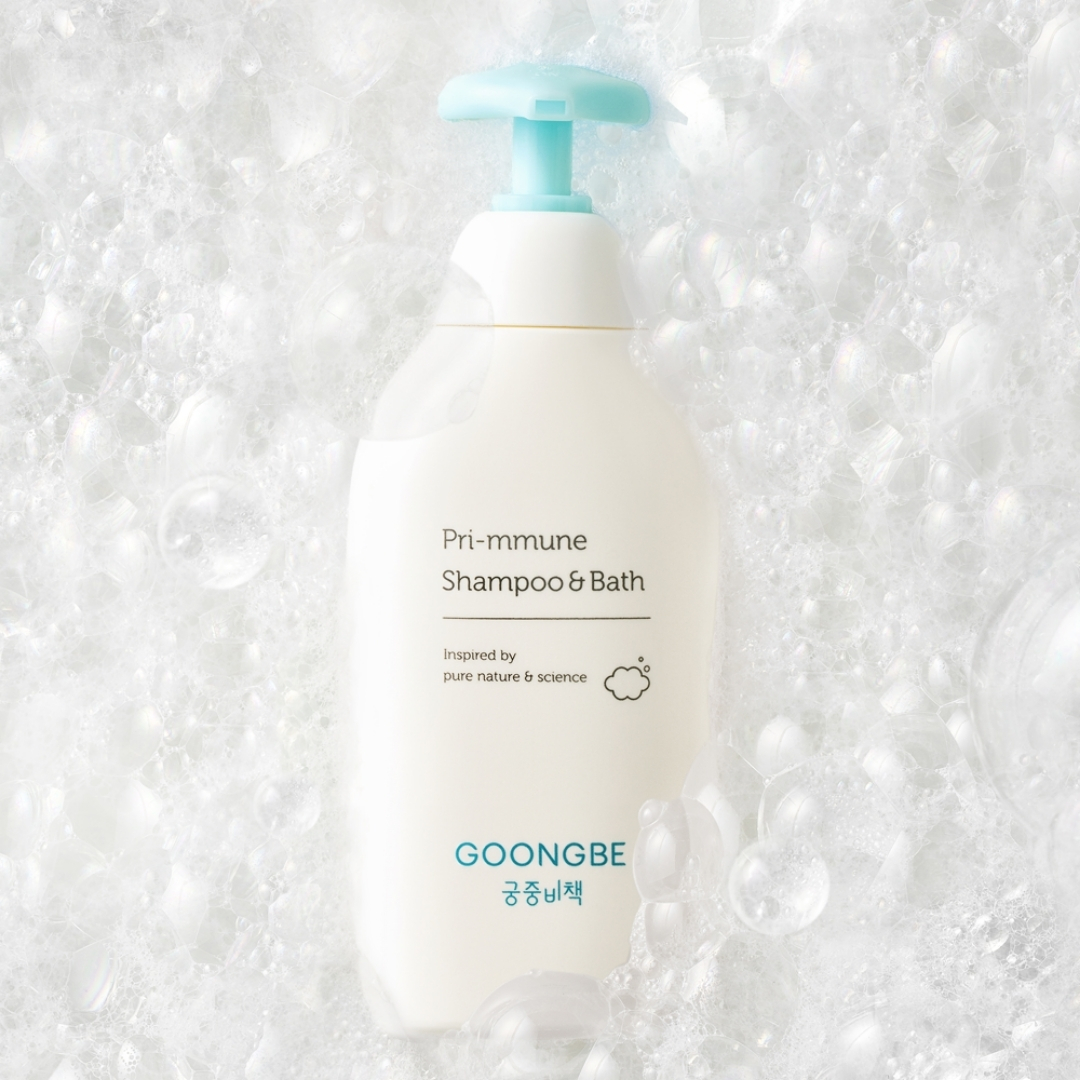 Sữa Tắm Gội Cho Bé Goongbe Pri-mmune Baby Shampoo & Bath 350ml