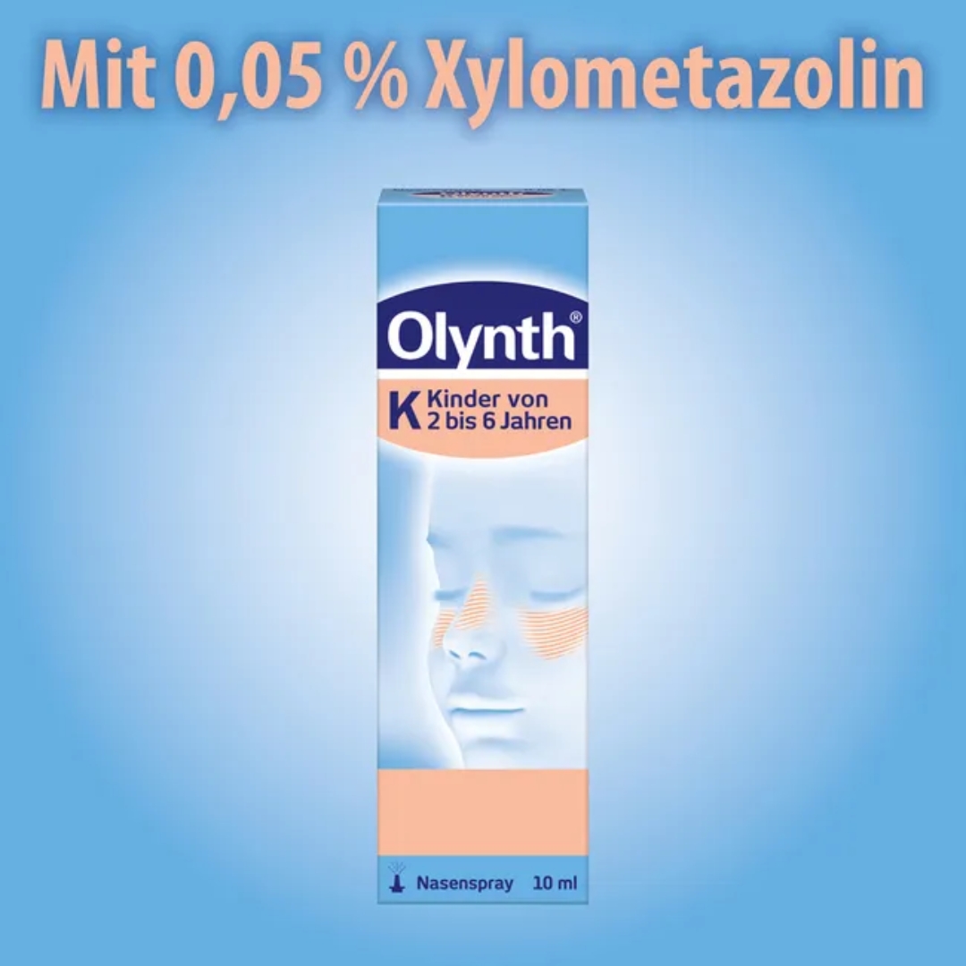 Xịt Mũi Olynth Đức 0,05% Trị Cảm Lạnh, Viêm Xoang Cho Trẻ, 10ml (2-6Y)