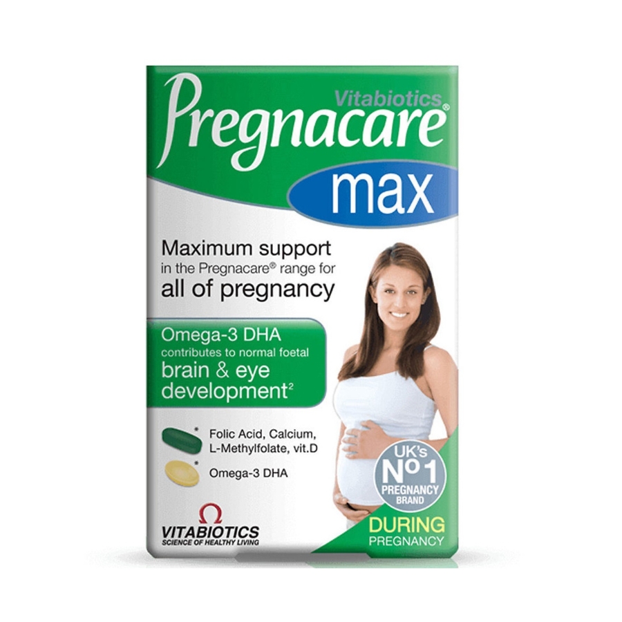 Vitamin Tổng Hợp Pregnacare Max Anh Dành Cho Mẹ Bầu, 84 Viên