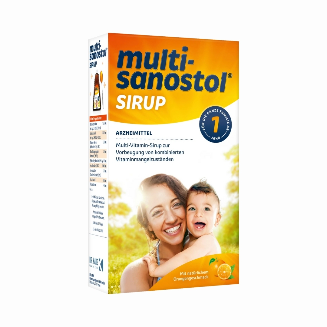 Vitamin Tổng Hợp Sanostol Số 1 Nội Địa Đức, 300g (1-3Y)