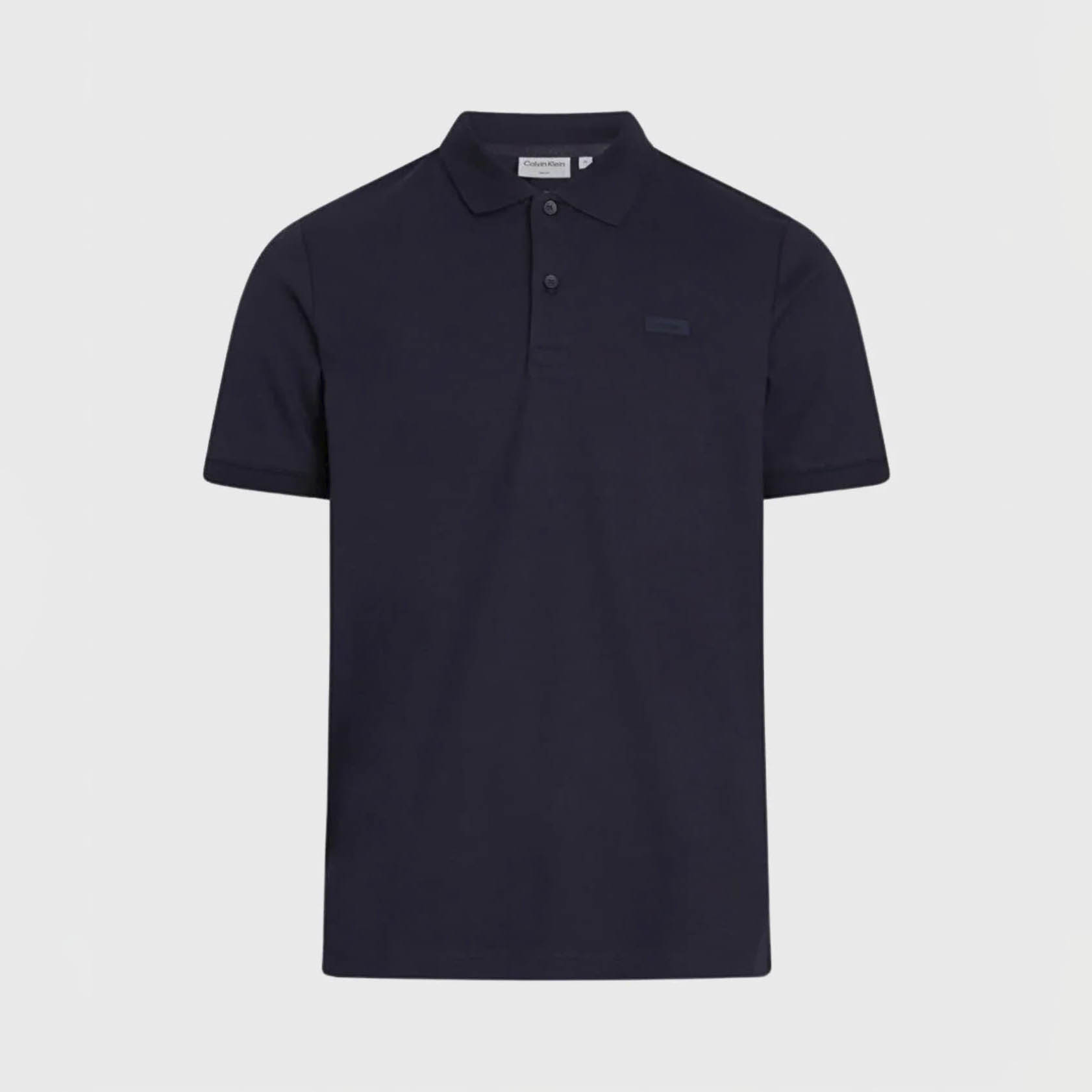 Áo Polo Calvin Klein Smooth Cotton Slim / Night Sky