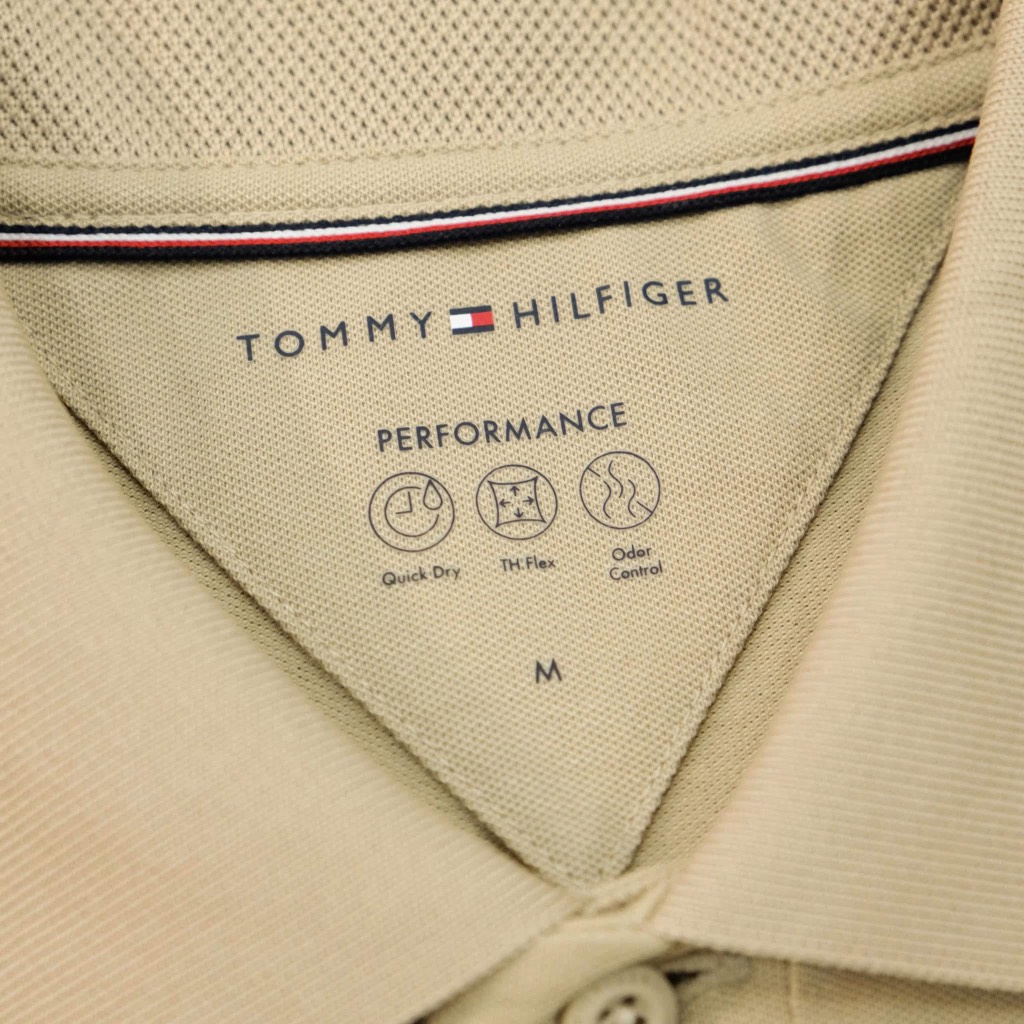 Áo Polo Tommy Hilfiger Performance Pique Reg Tipped / Sandalwood