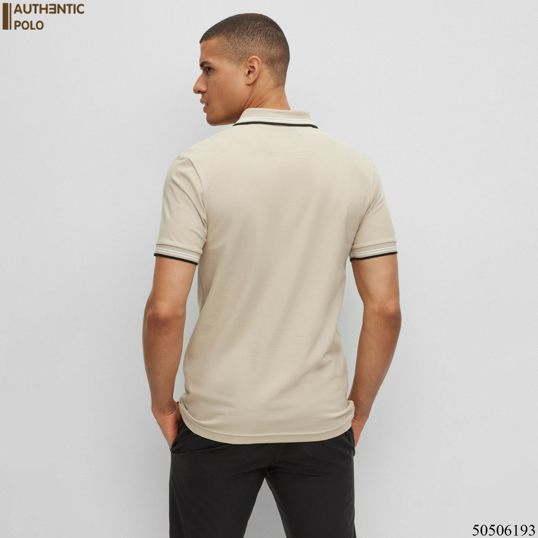 Áo Polo Hugo Boss In Stretch-Cotton Pique