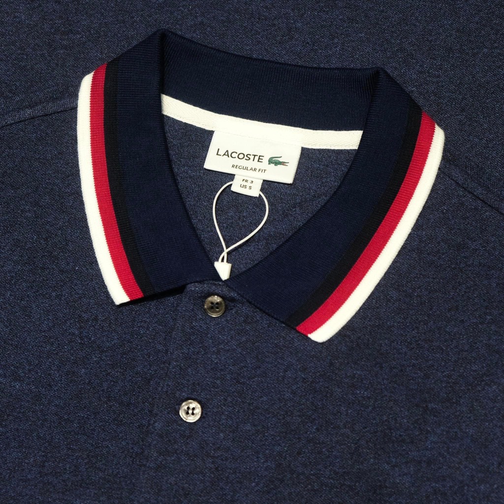 Áo Polo Lacoste Opérations Paris Light Navy