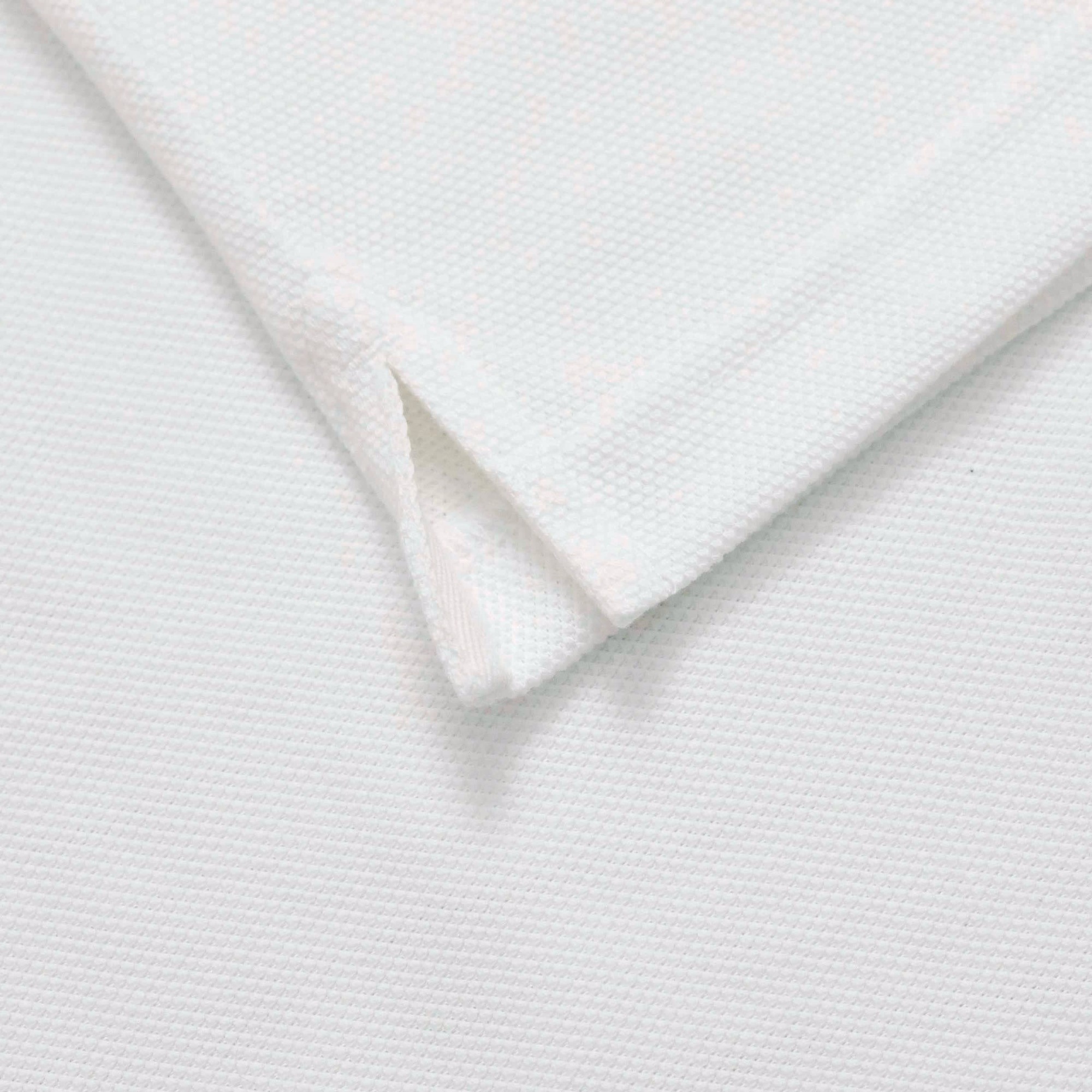 Áo Polo Tommy Hilfiger Bubble Stitch Reg / White