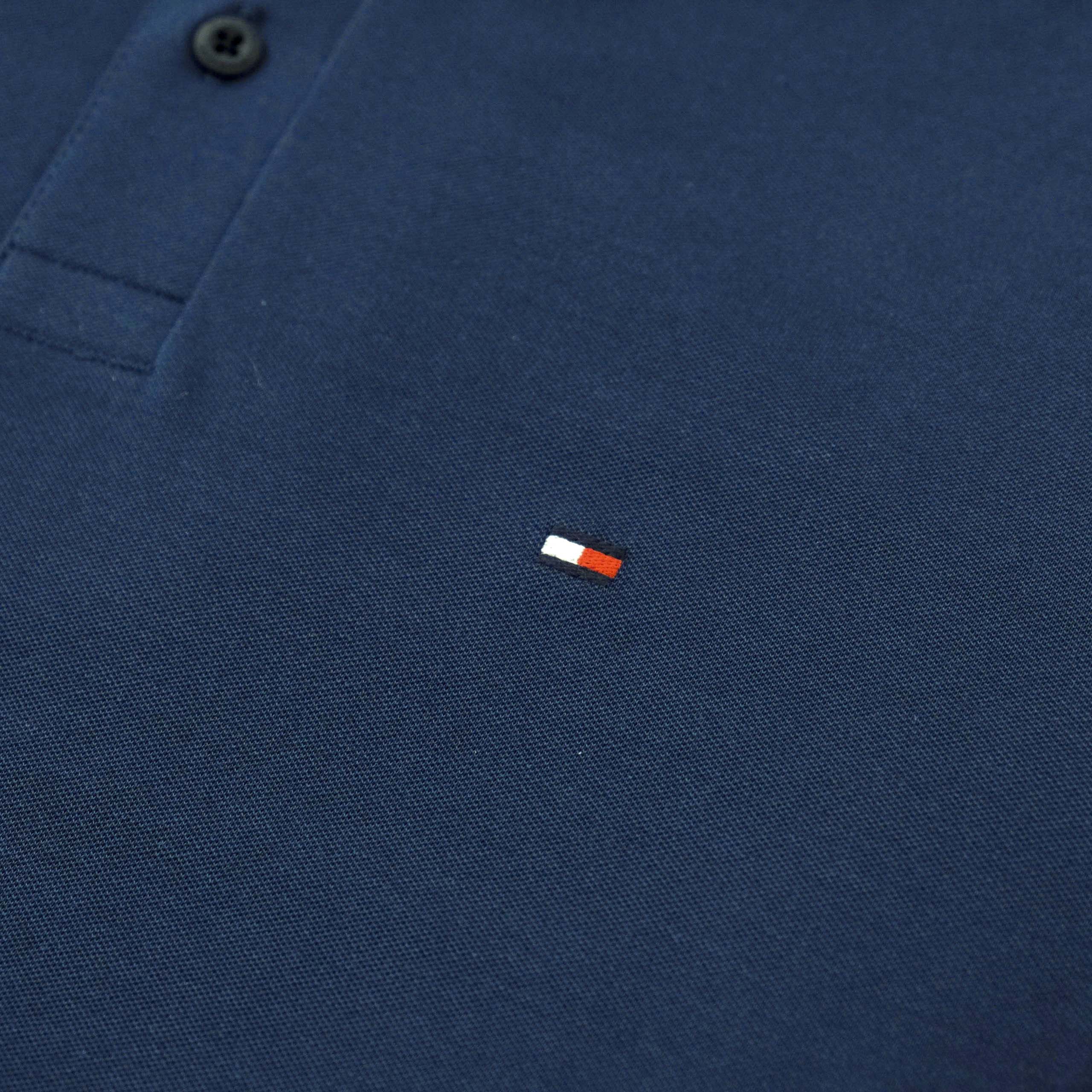 Áo Polo Tommy Hilfiger Performance Oxf Pique Reg Block - Blue