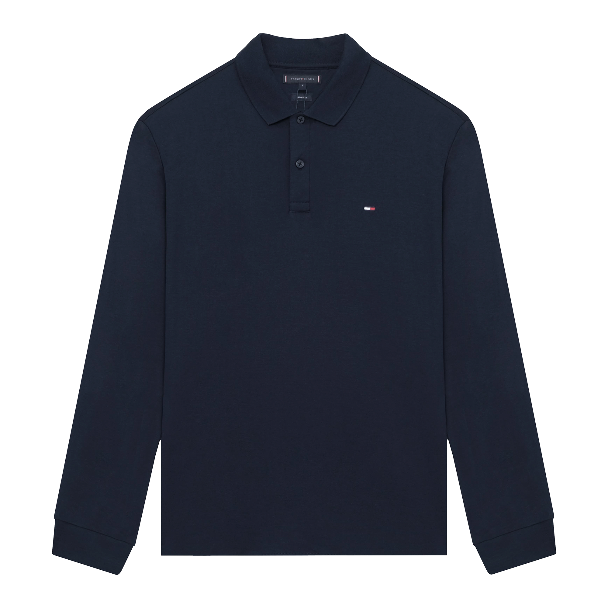 Áo Polo Tommy Hilfiger M L/S Liquid Cotton Reg / Navy