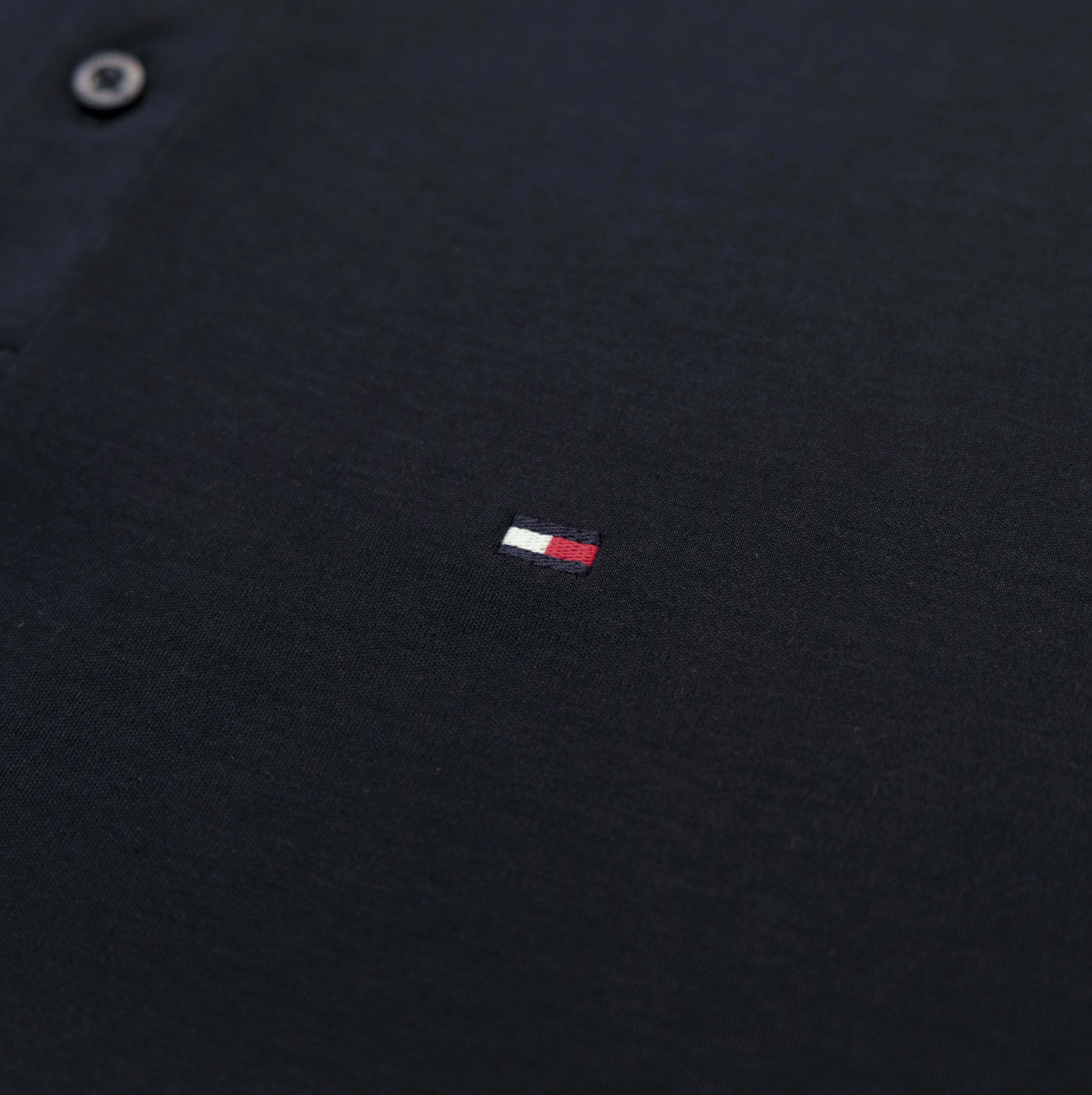 Áo Polo Tommy Hilfiger M L/S Liquid Cotton Reg / Navy