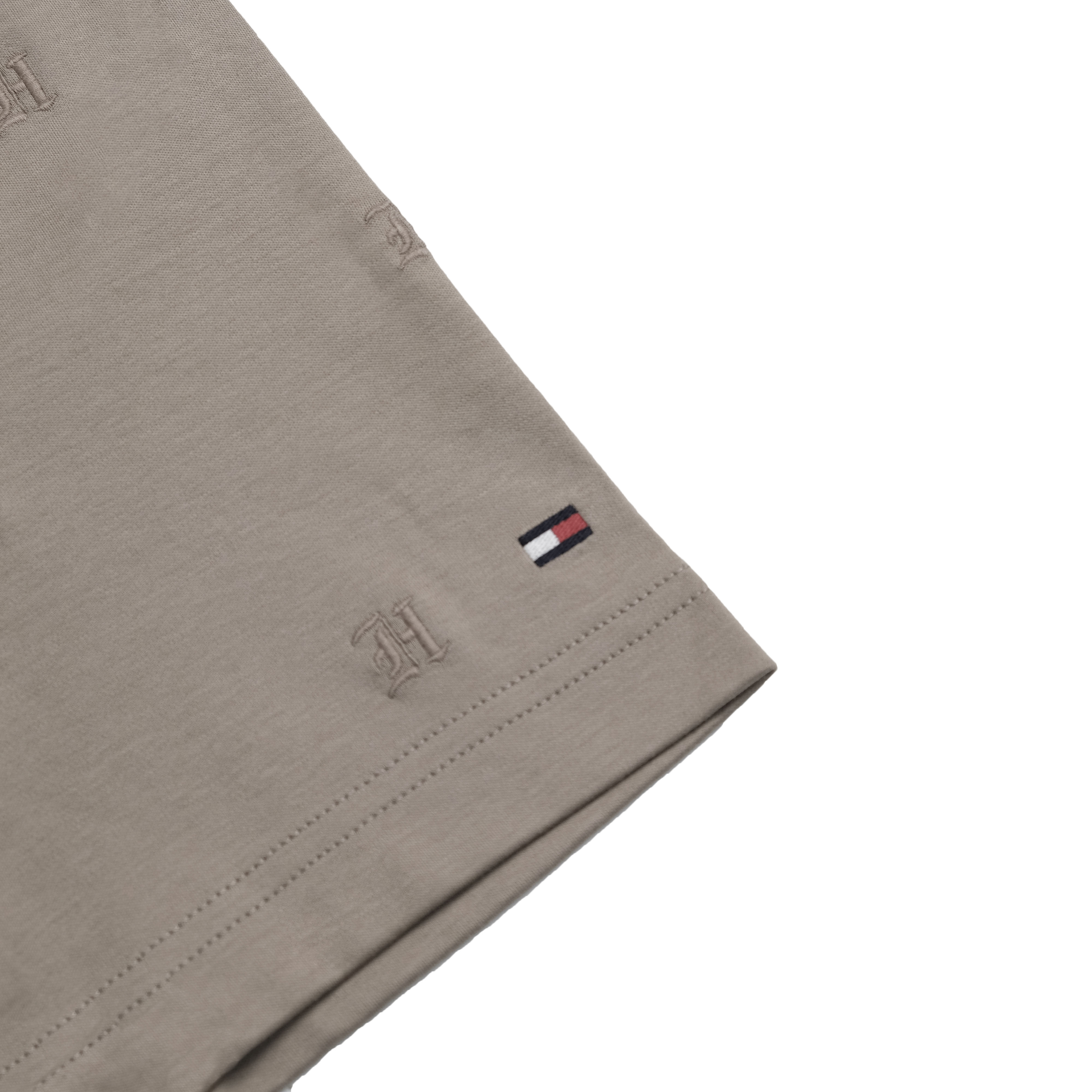 Áo Polo Tommy Hilfiger H All Over Reg Fit / Coastal Taupe