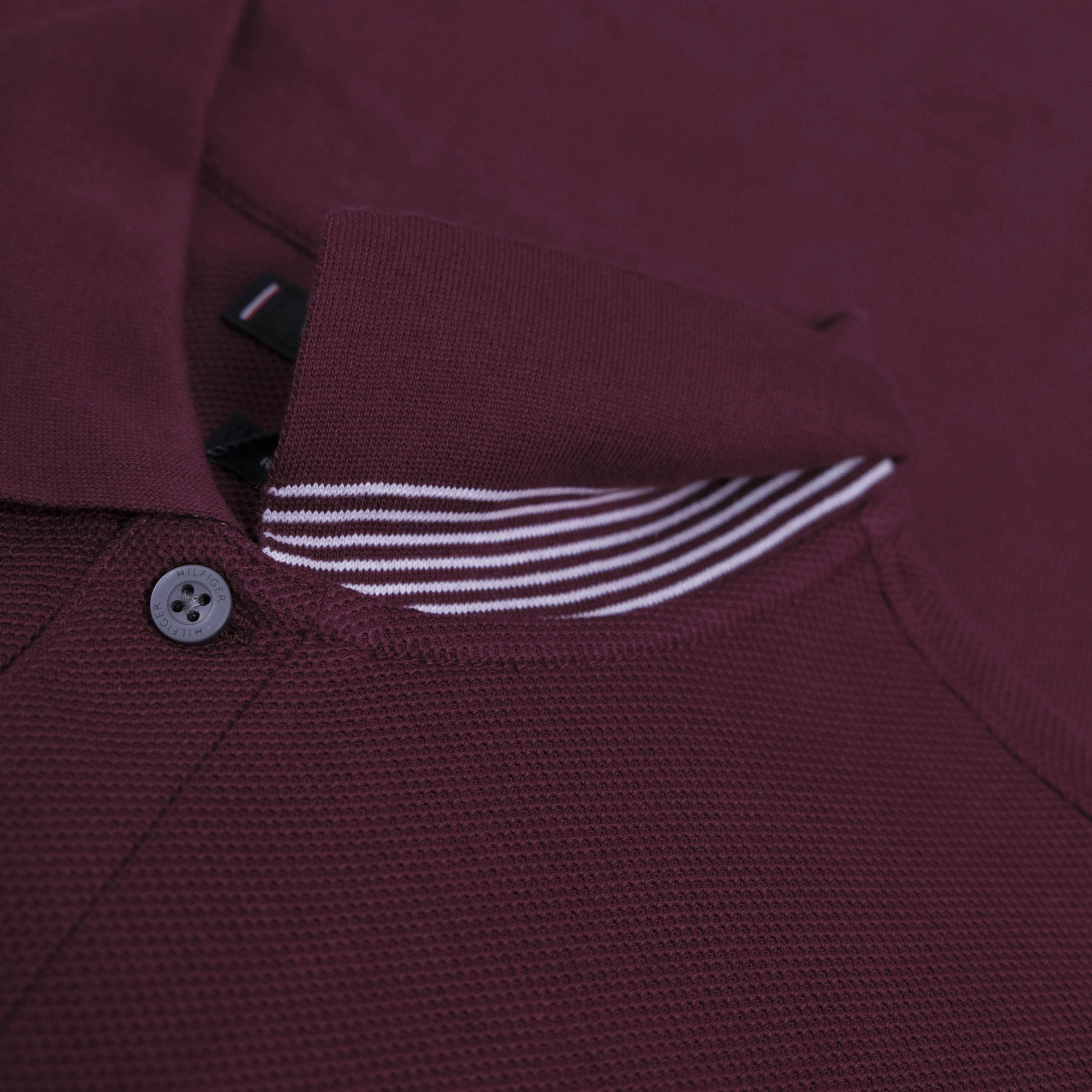 Áo Polo Tommy Hilfiger M Vertical Flag Reg / Deep Rouge