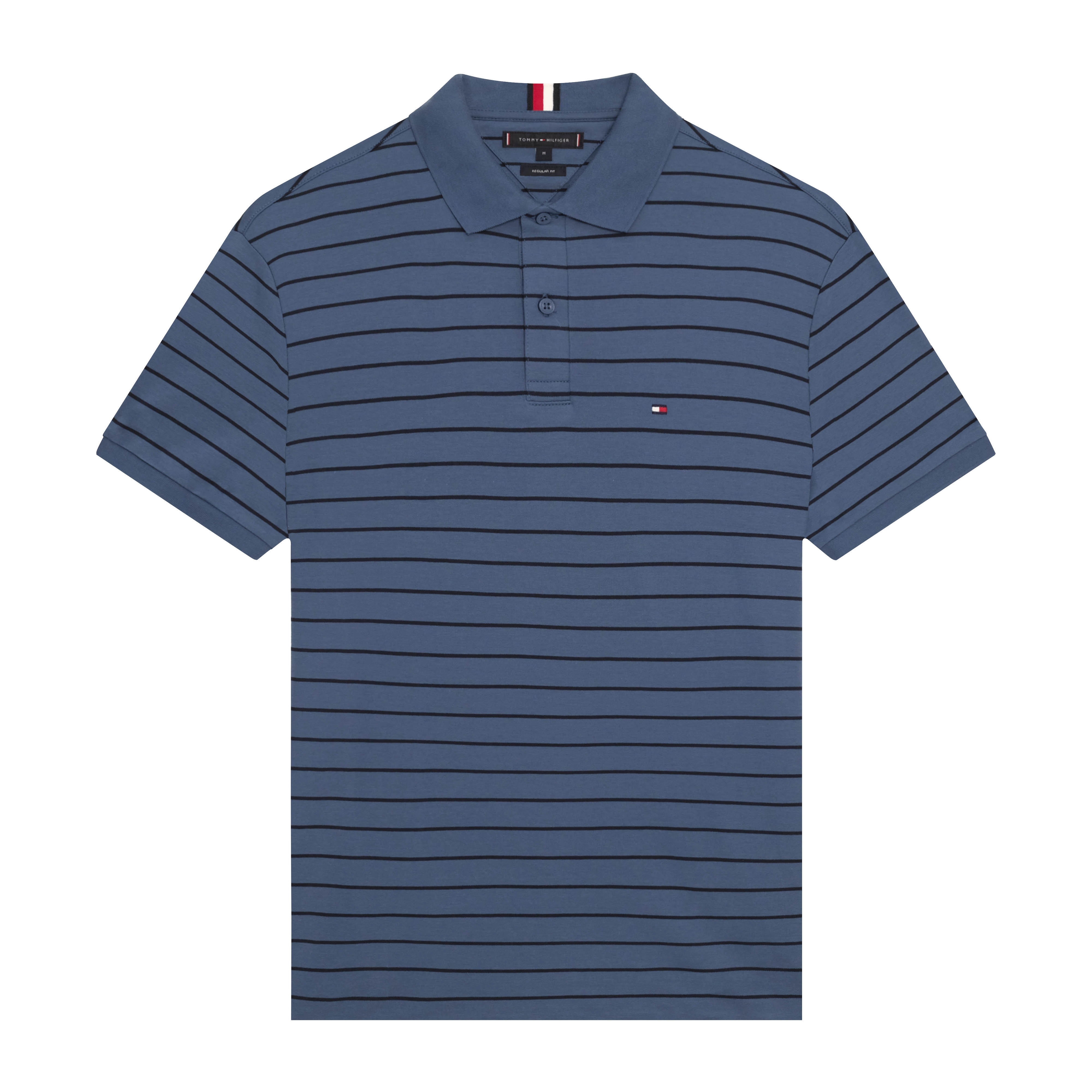 Áo Polo Tommy Hilfiger M Liquid Cotton ESS Reg / Aegean Sea Desert Sky