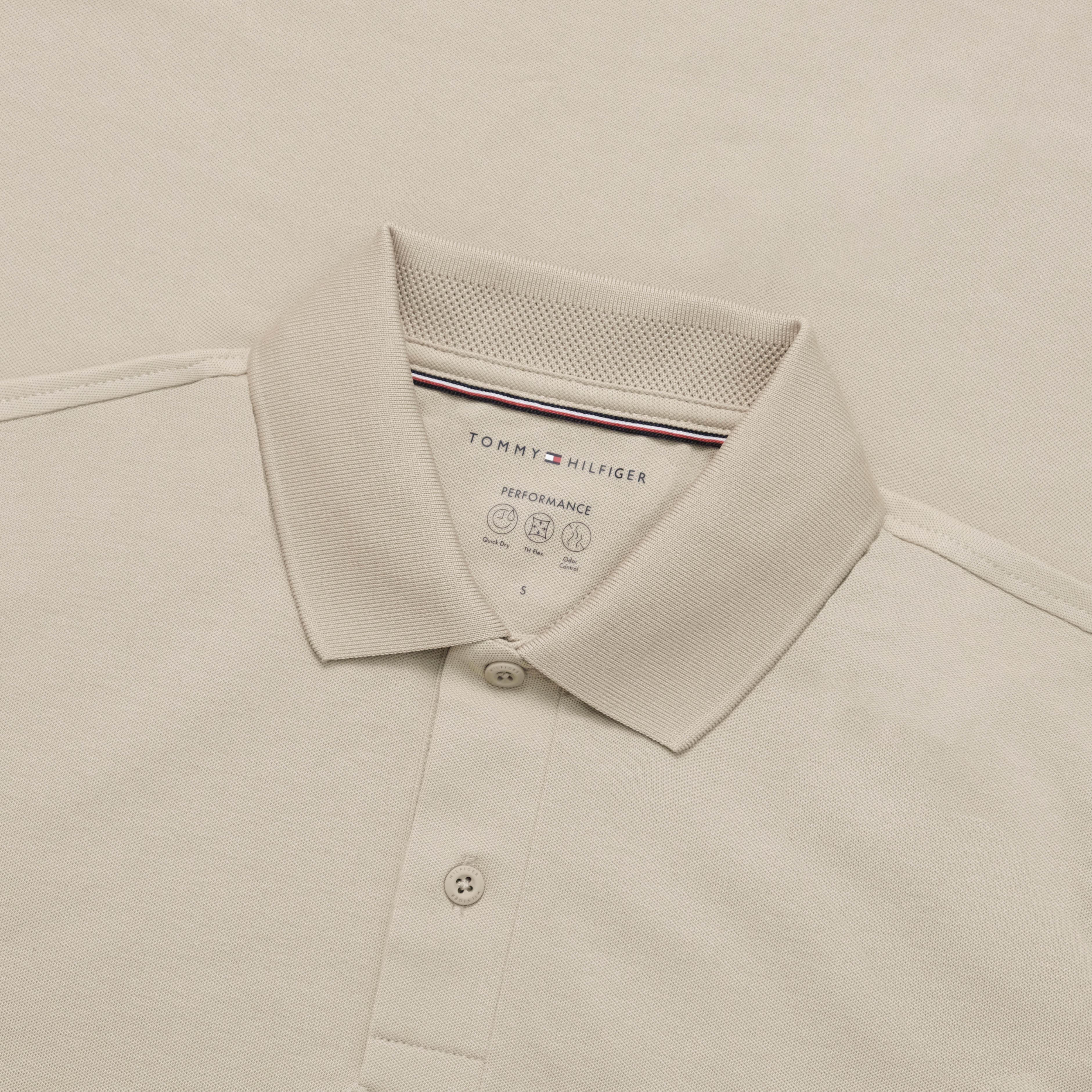 Áo Polo Tommy Hilfiger Performance Pique Reg / Sandawood