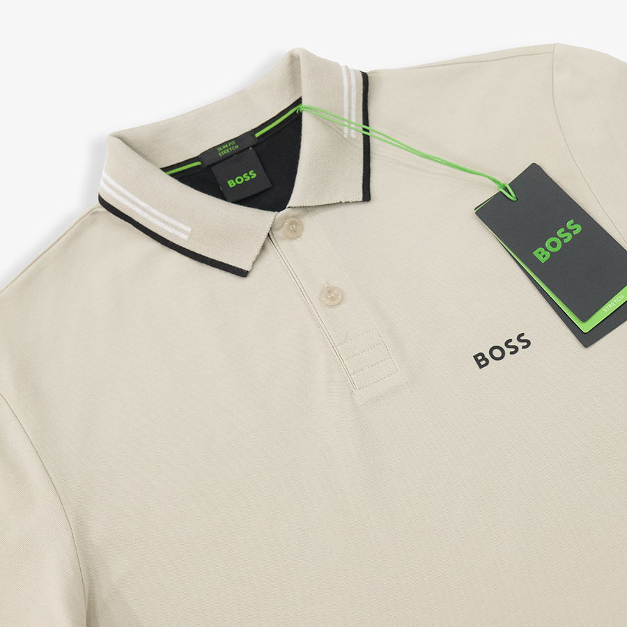 Áo Polo Hugo Boss In Stretch-Cotton Pique