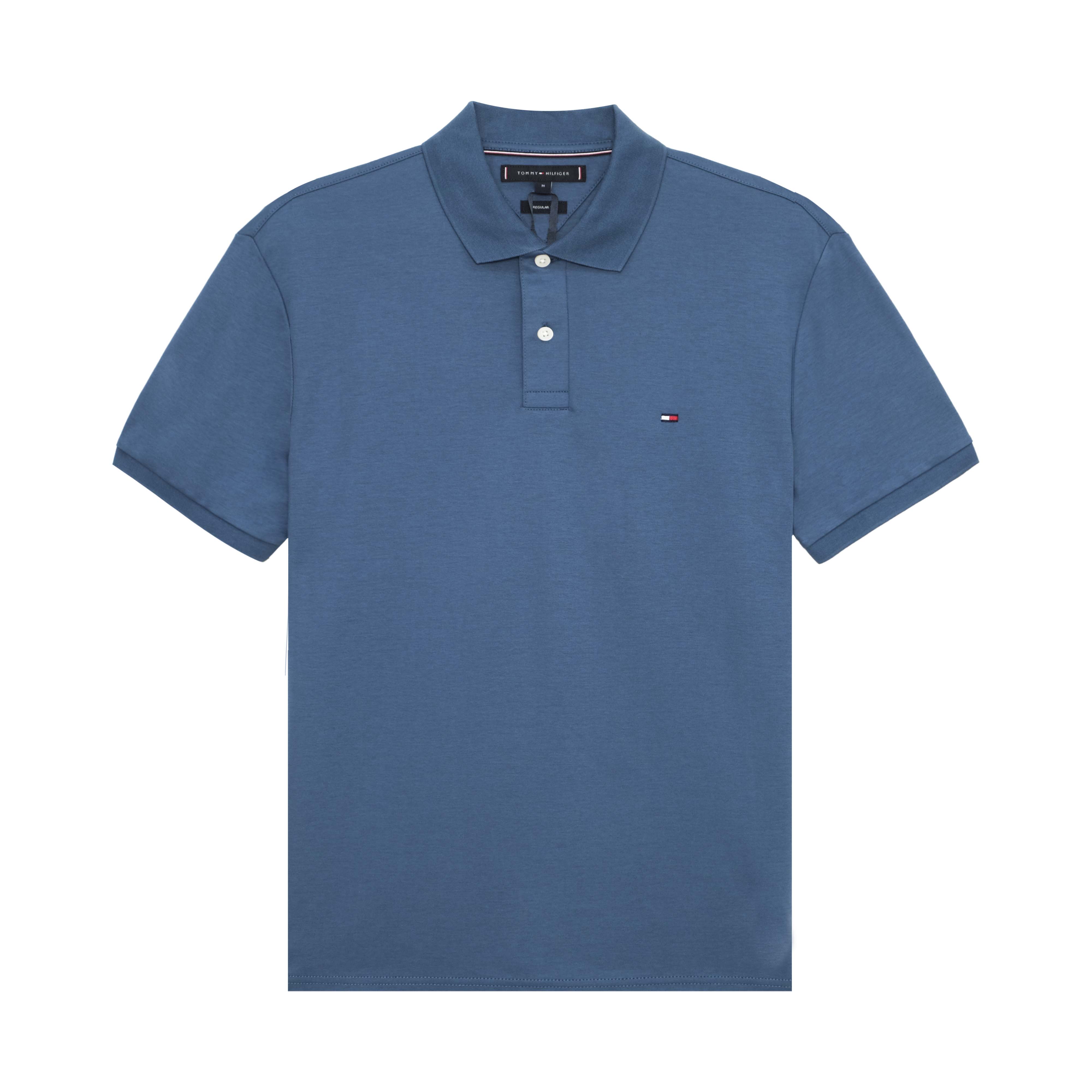 Áo Polo Tommy Hifiger Liquid Cotton Reg Seasonal / Aegean Sea