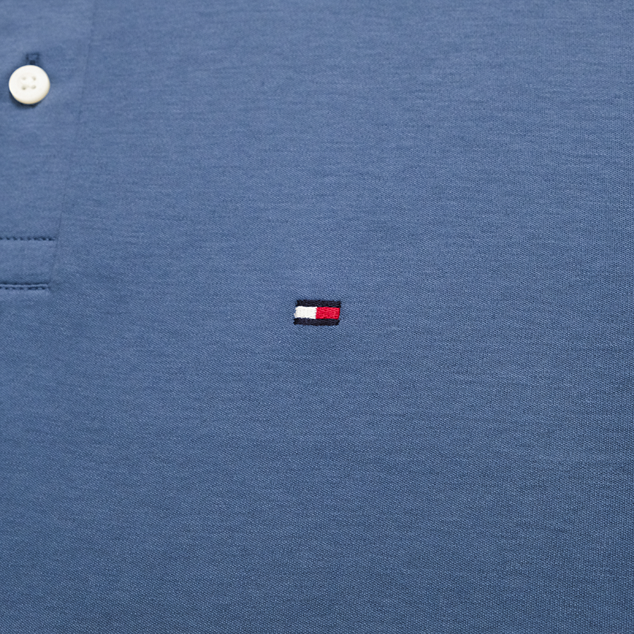 Áo Polo Tommy Hifiger Liquid Cotton Reg Seasonal / Aegean Sea