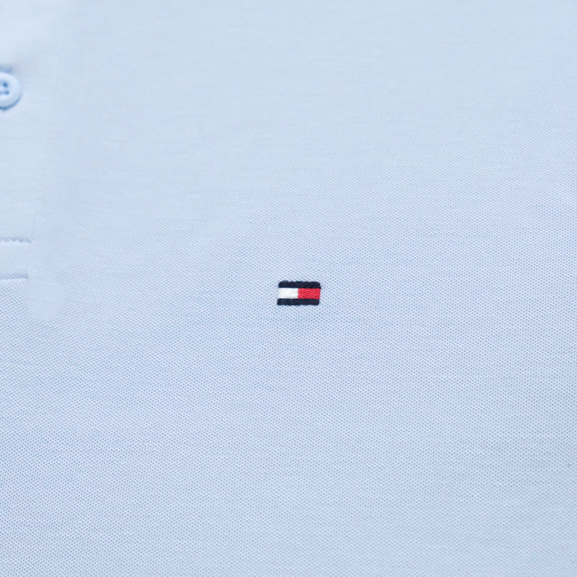 Áo Polo Tommy Hifiger Performance Pique Reg / Breezy Blue