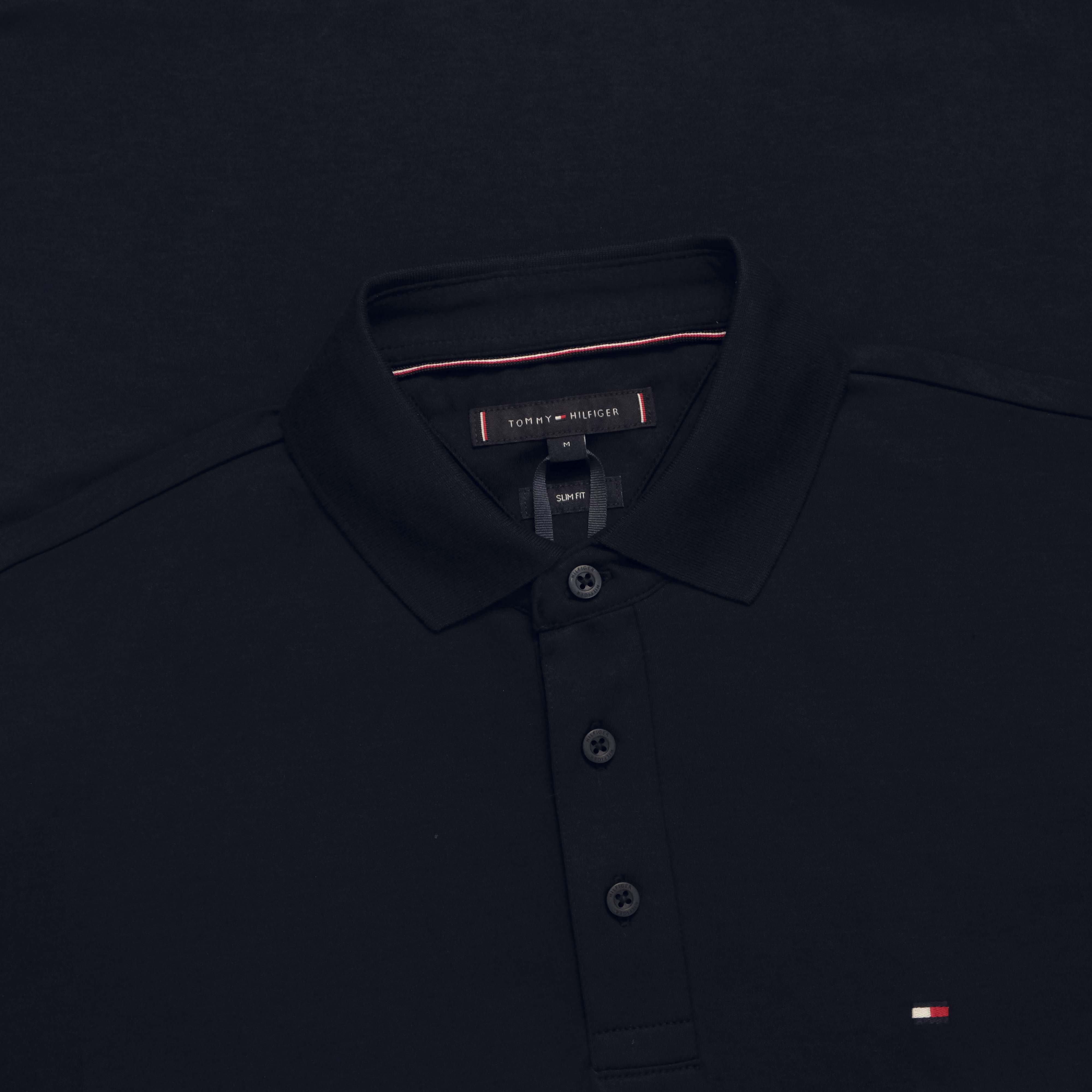 Áo Polo Tommy Hilfiger Interlock Flagcuff SLim Fit / Desert Sky