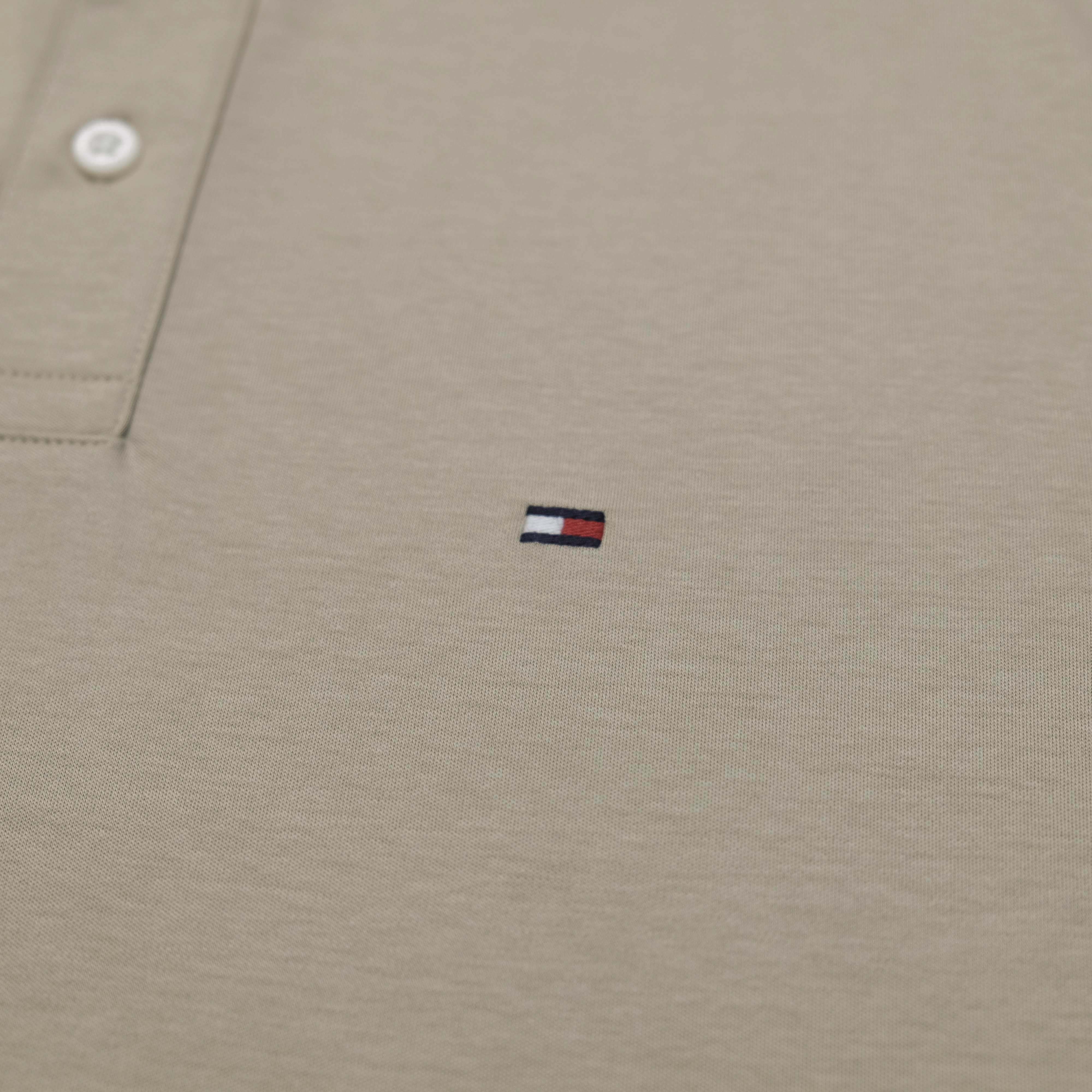 Áo Polo Tommy Hilfiger Interlock Placket Inter Reg Polo / Sandalwood