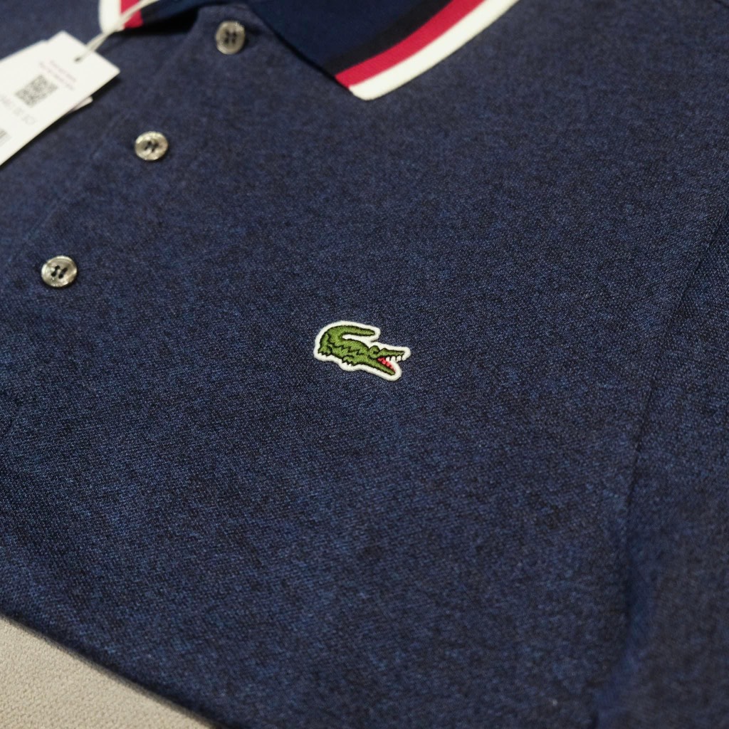 Áo Polo Lacoste Opérations Paris Light Navy