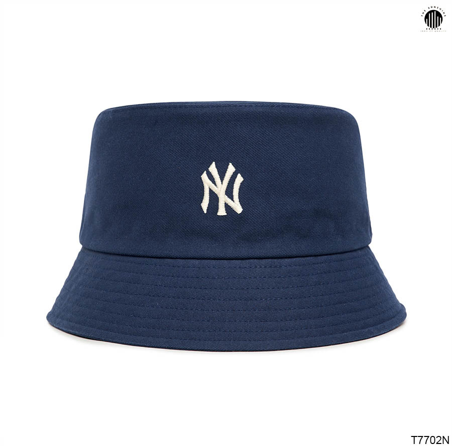 Nón MLB Monogram Classic Bucket Hat New York Yankees DBeige  Xịn Authentic