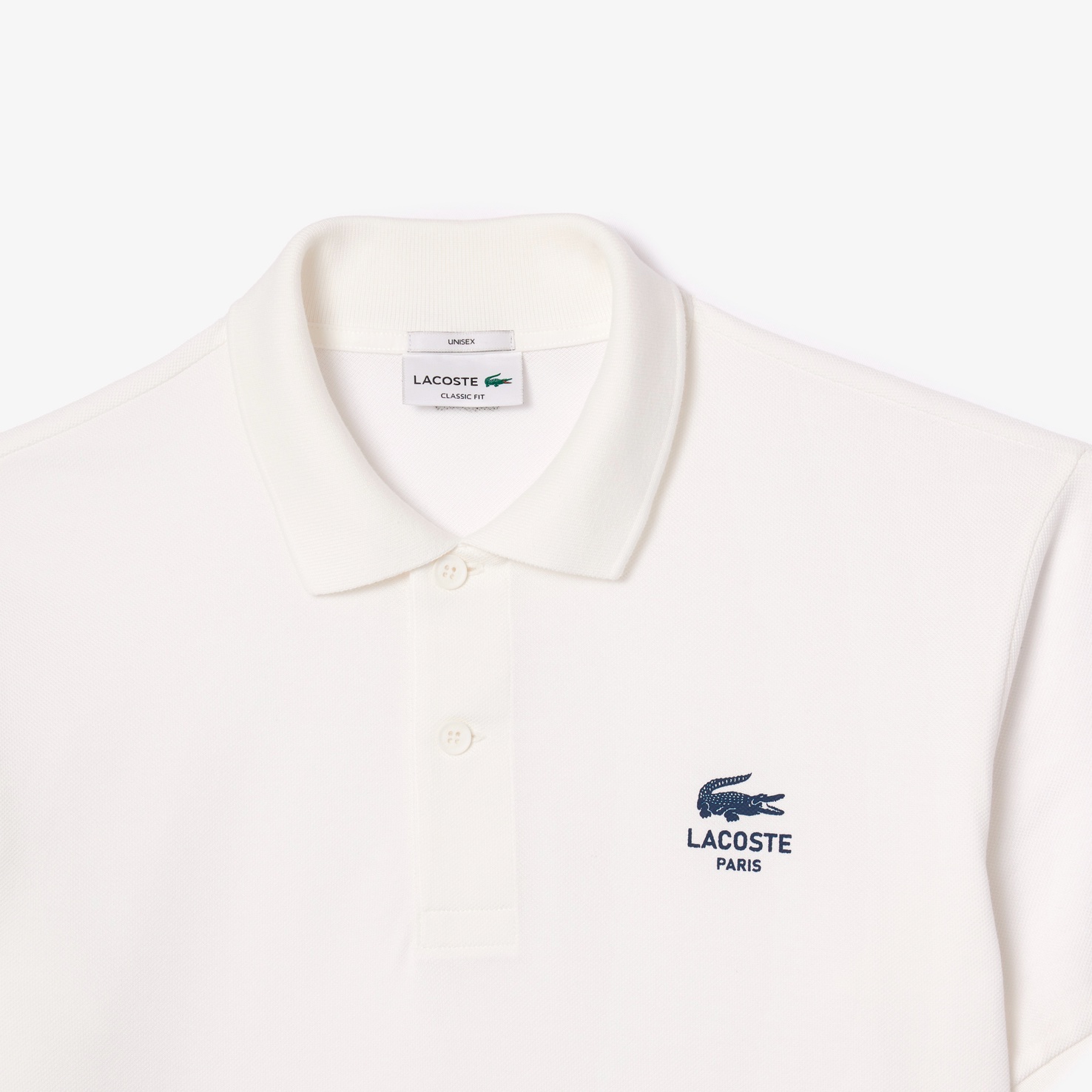 Áo Polo Lacoste Unisex Dáng Cổ Điển Họa Tiết In