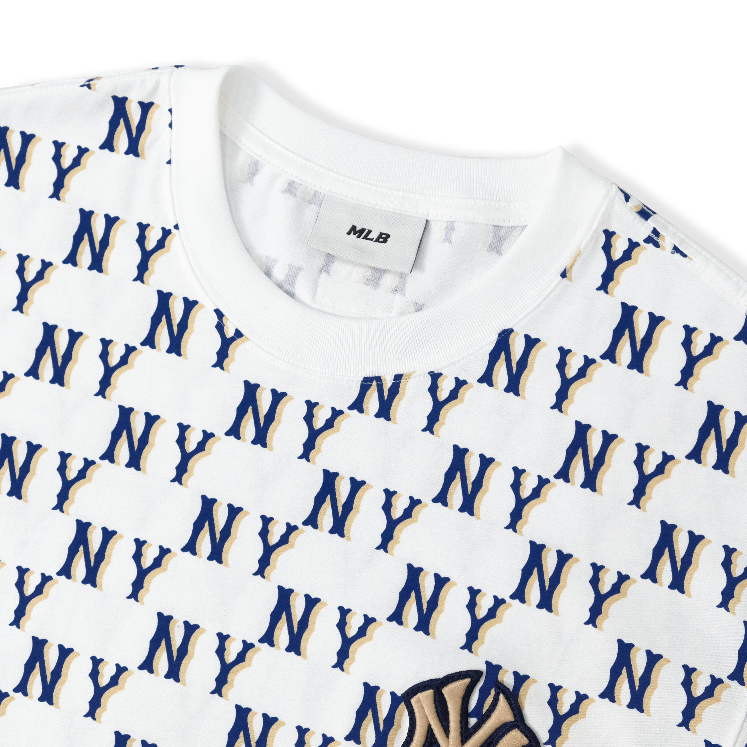 MLB Việt Nam  Áo Thun MLB Mono AllOver Print New York Yankees White  BIR   MLB Việt Nam