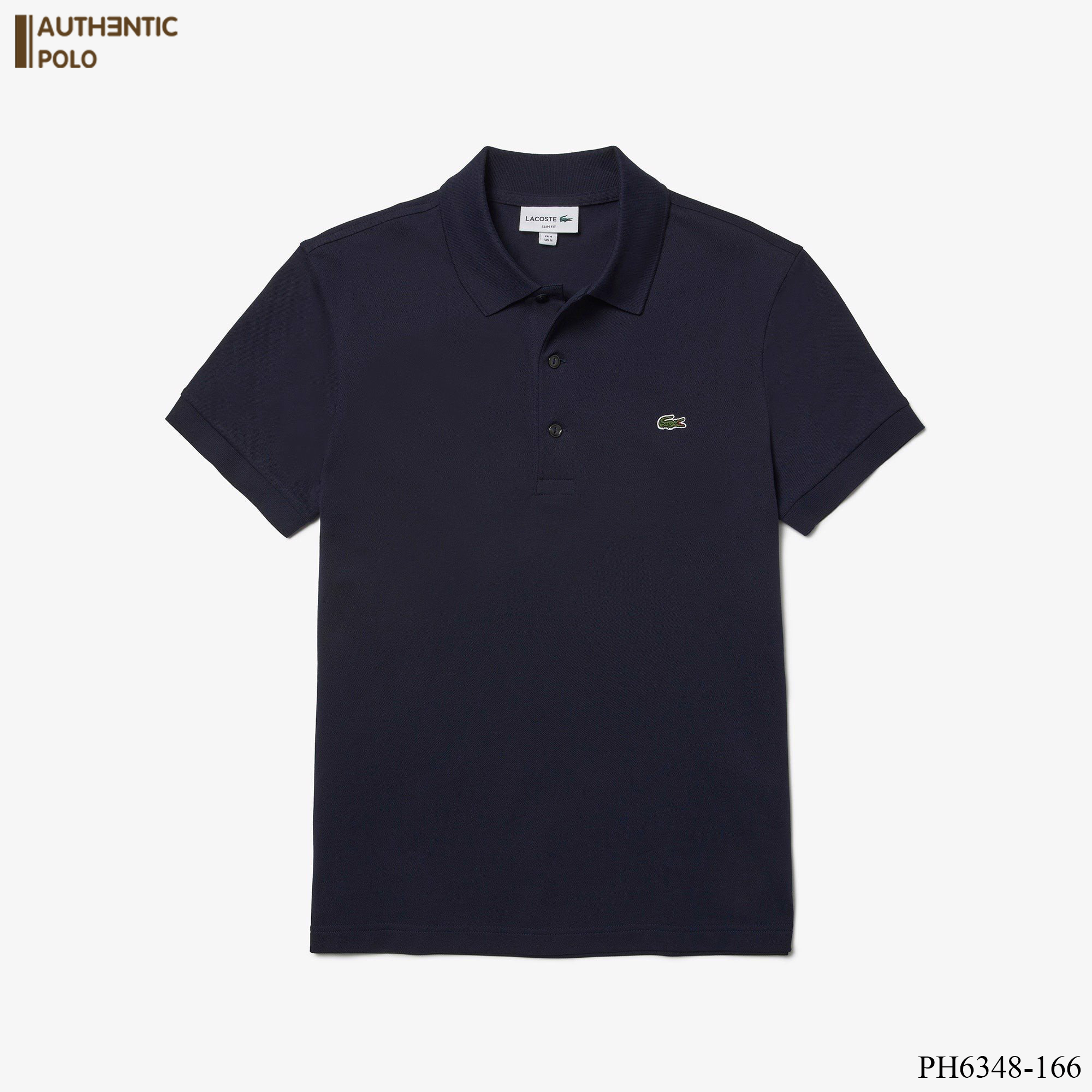 Áo Polo Lacoste Men's Slim Fit Piqué Navy