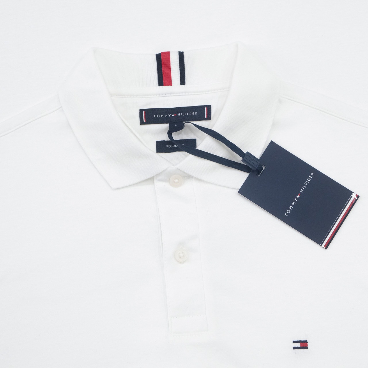 Áo Polo Tommy Hilfiger Liquid Cotton Essential White