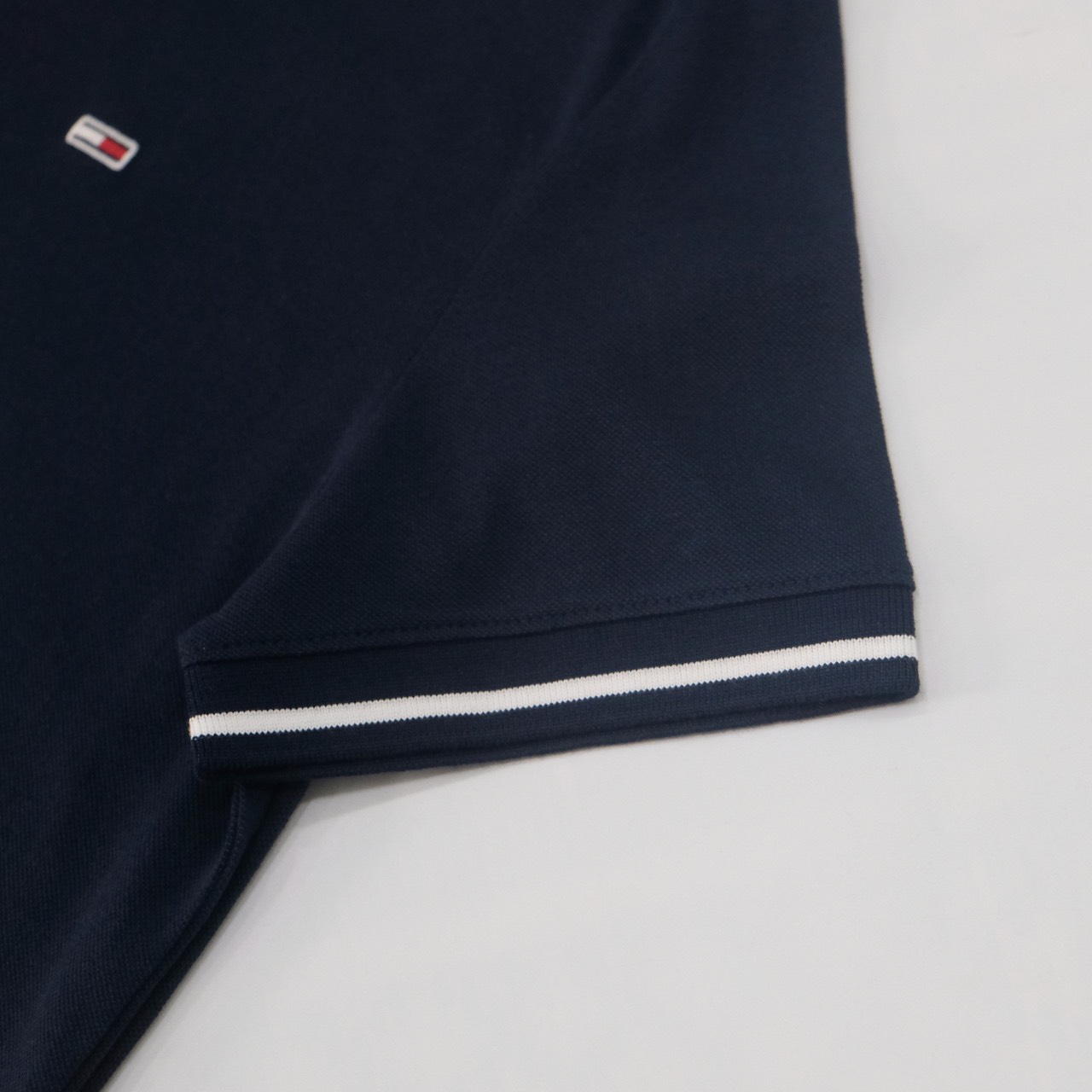 Áo Polo Tommy Jeans Tipping Dark Night Navy