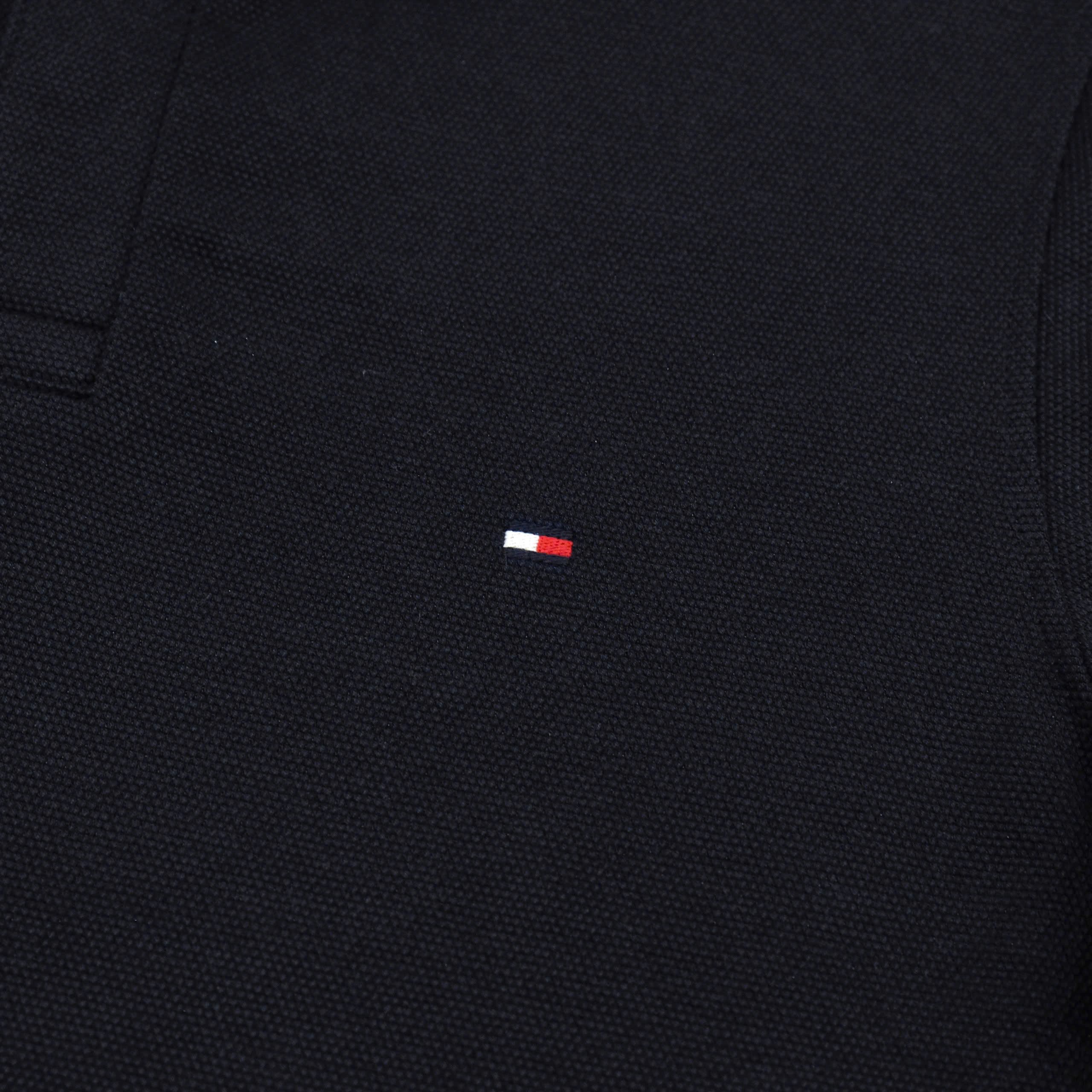 Áo Polo Tommy Hilfiger Bubble Stitch Reg / Navy