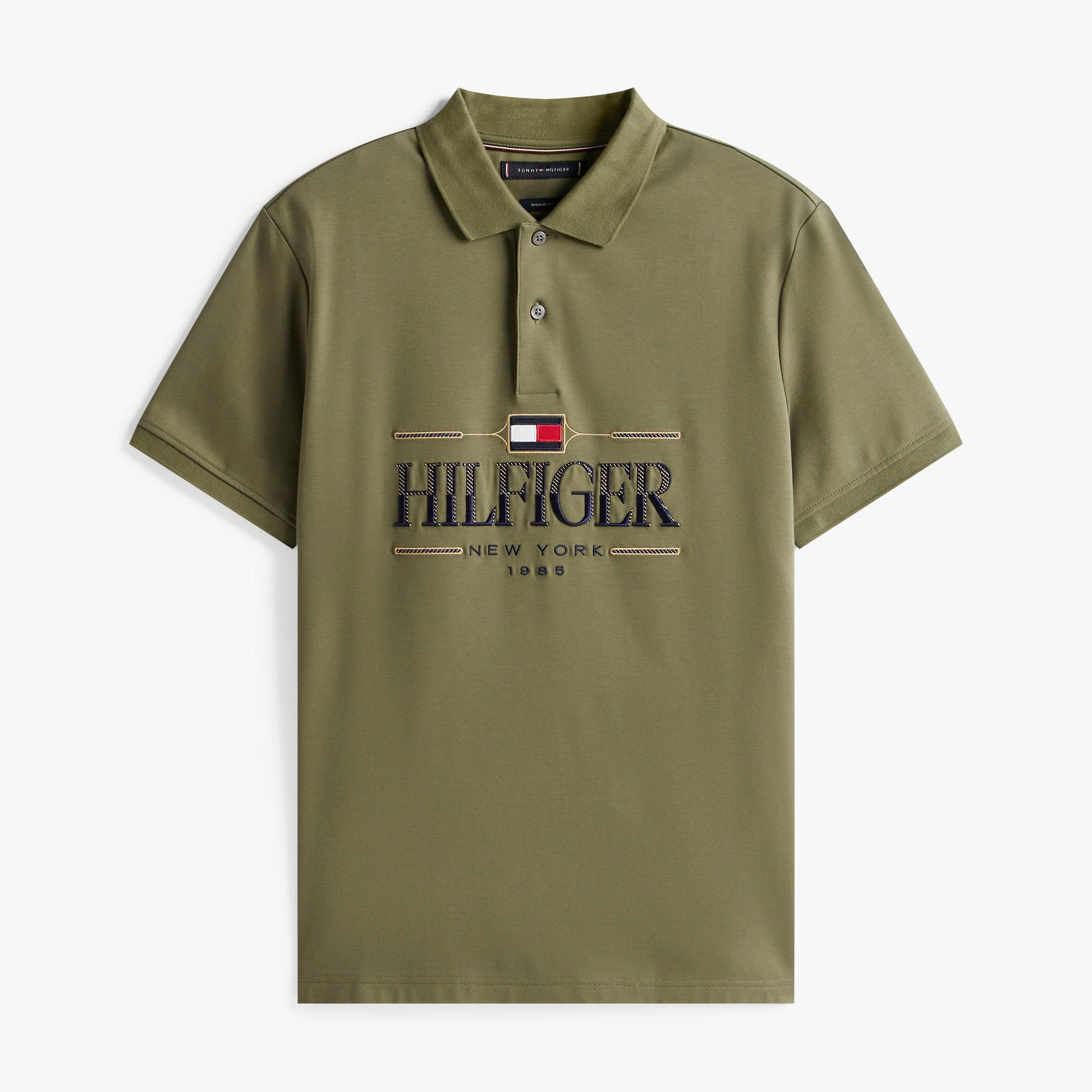 Áo Polo Tommy Hilfiger Im Icon Reg / Battle Green