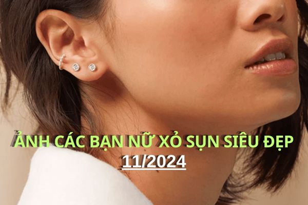 Ảnh các bạn nữ xỏ sụn tại TinyBox - 11/2024