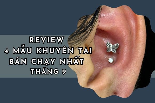 Review 4 kiểu khuyên tai bán chạy nhất 9/2024 -  TinyBox