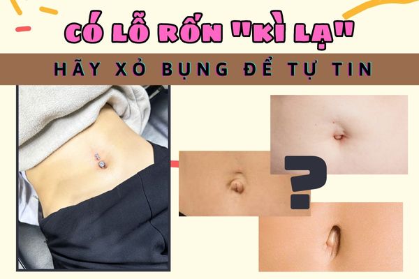Hãy xỏ khuyên bụng để tự tin, nếu bạn có dáng rốn 