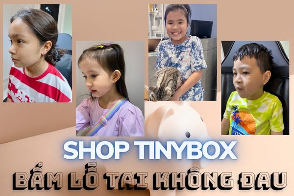  Bấm lỗ tai không đau cho bé