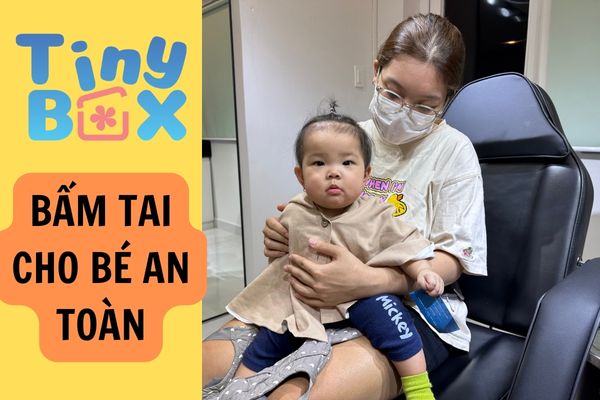 Bấm lỗ tai cho bé ở đâu uy tín