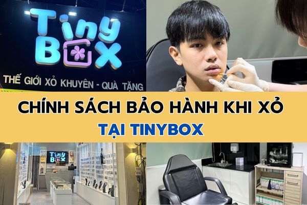 Chính sách bảo hành khi khách hàng xỏ khuyên tại TinyBox