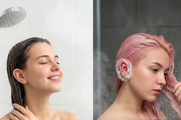 Phân biệt trường hợp nên bọc hoặc có thể thả rông ok365m khi gội đầu.