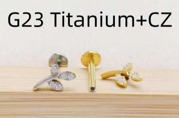 Bông tai chiếc lá đính đá nhân tạo